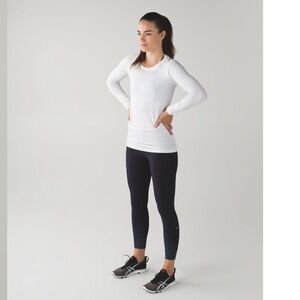 Lululemon | Tight Stuff Tight Cropped Leggings w Reflective Detail